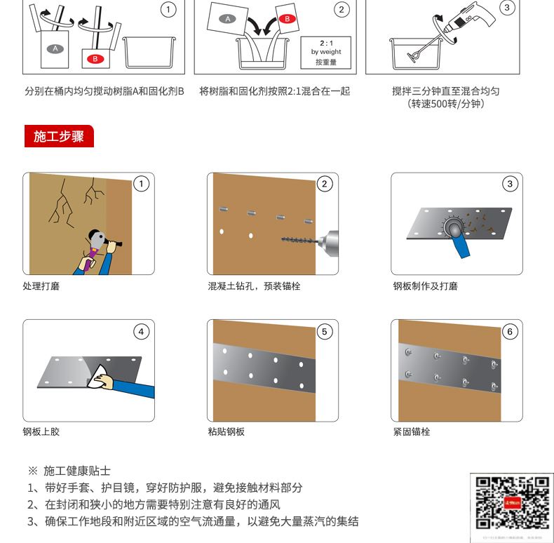 包钢榆社粘钢加固施工过程